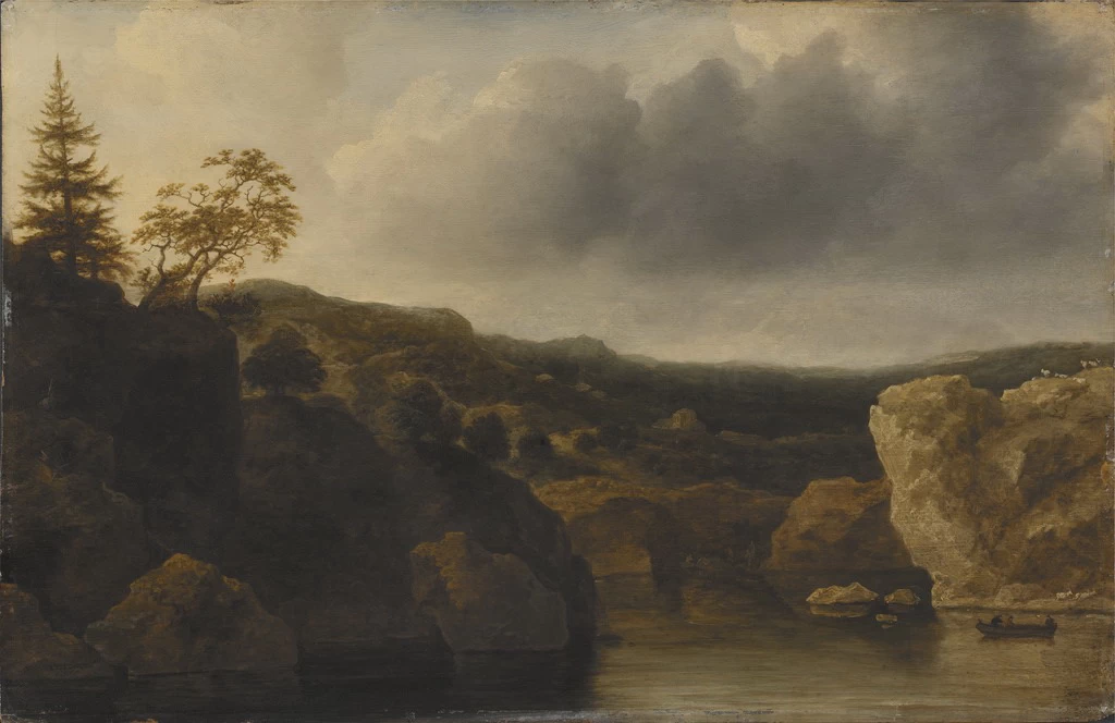 Riva con ripide scogliere - Nationalmuseum